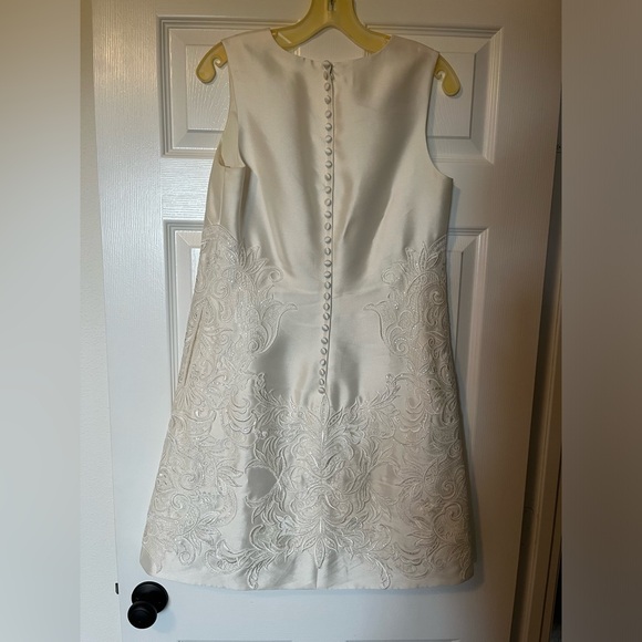 White cocktail dress - Picture 3 of 4